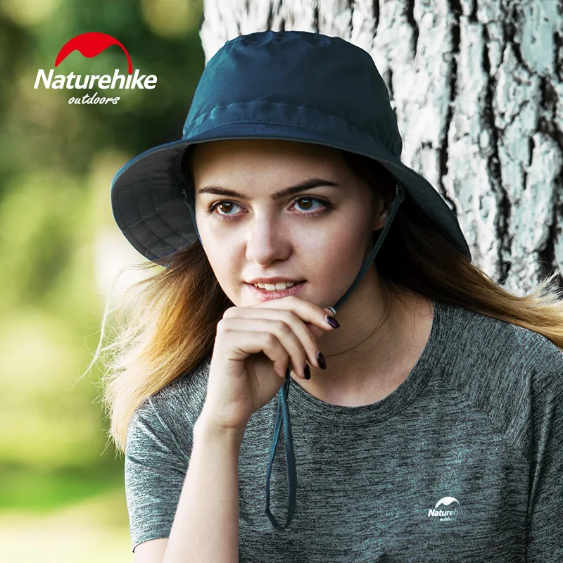NatureHike factroy Открытый Пешие прогулки путешествия спорт и рыбалка Лето Солнцезащитная шляпа большой карниз затенение быстросохнущие солнцезащитные шапки