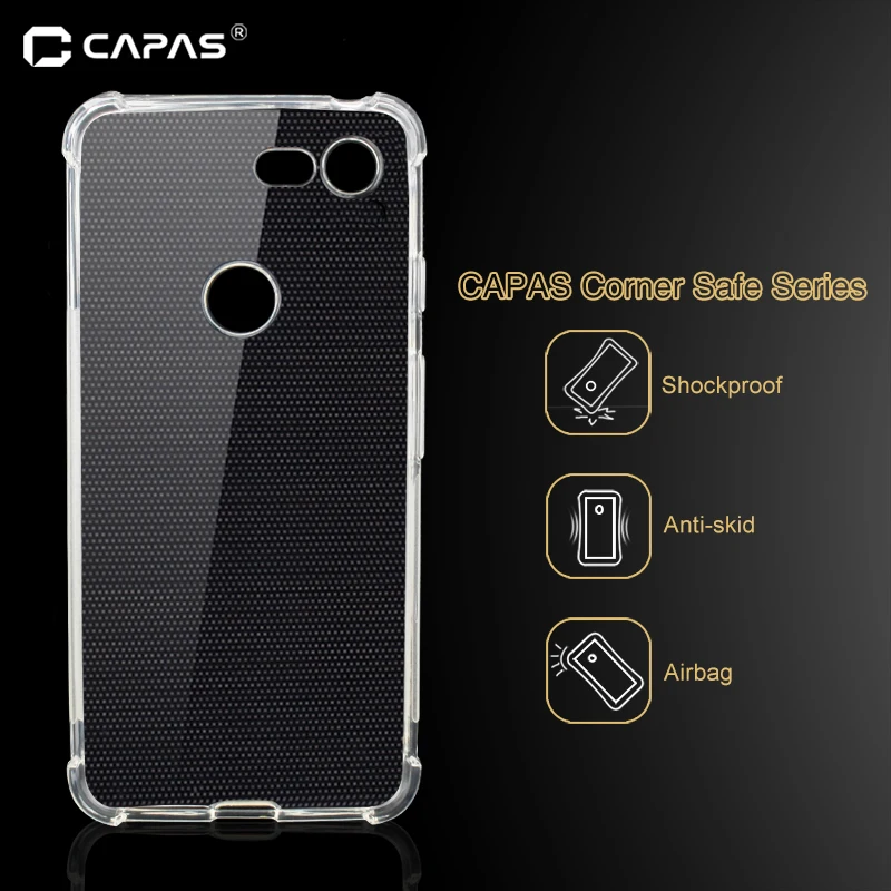 Cover For Google Pixel 2 3 XL Protective Case Soft TPU Clear Transparent Back Pixel3 Shockproof | Мобильные телефоны и