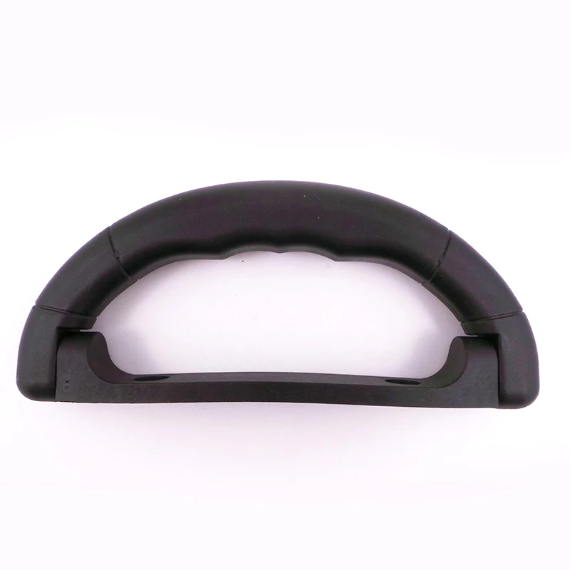 Кожаная ручка для гитарных динамиков звуковая деревянного ящика черная точка