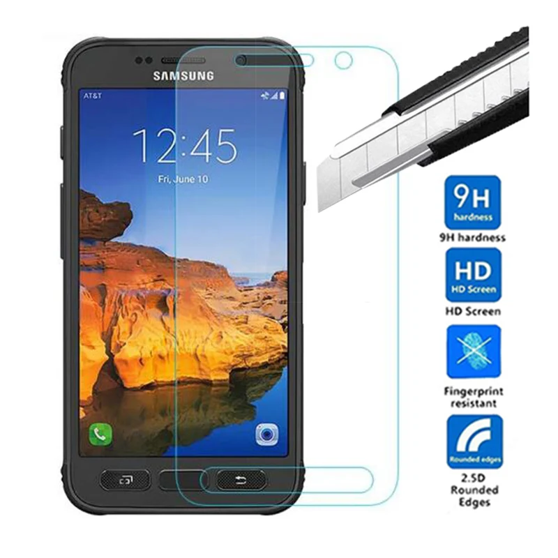 2pcs Premium 0.26MM 2.5D Protector Film For Samsung S7 Active Tempered Glass Galaxy G891A G891 | Мобильные телефоны и