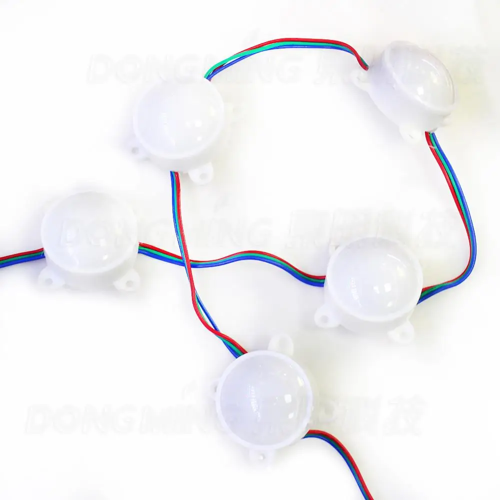 20 шт./лот светодиодный пиксельный модуль с шариковыми лампами WS2811 5050 SMD RGB 12 В