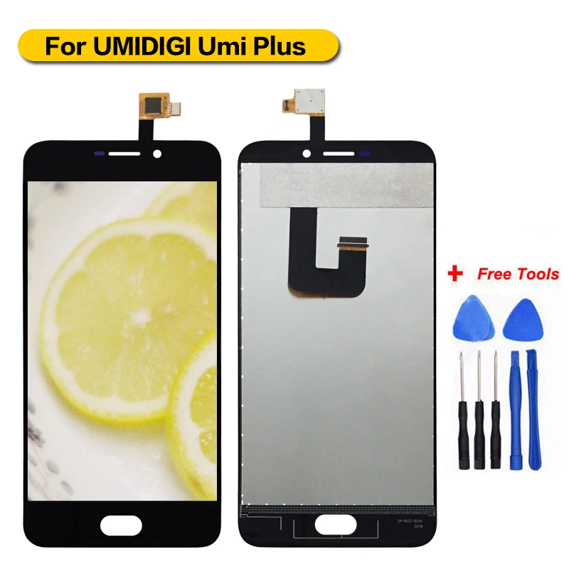 100% протестированный для UMI Plus/plus E ЖК дисплей + сенсорный экран в сборе запасные