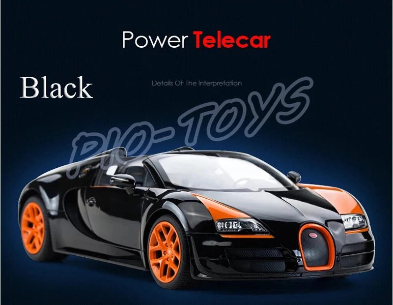 Подарок на год Bugatti Veyron 1/14 масштабная модель 2,4G RC автомобиль скорость дрейф гоночный автомобиль пульт дистанционного управления автомобиль игрушки подарок