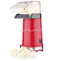 household popcorn machine mini automatic 220v110v hot air corn popcorn maker red color