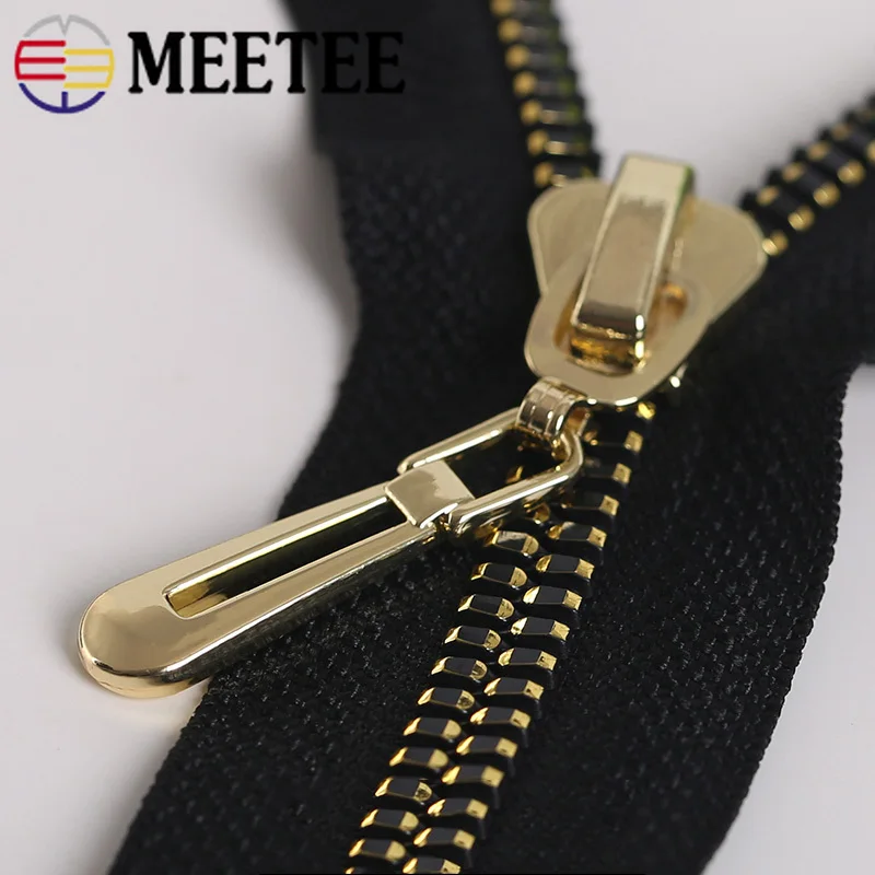 Meetee 1 шт. 80 см 8 # Высококачественная резиновая молния специальная зуб спортивная