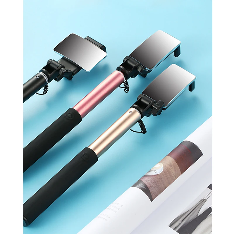 3in1 Mini Foldable Tripod Selfie Stick For Iphone Samsung Xiaomi Monopod 360 Degree Rotation Mount with Bluetooth Remote Control |