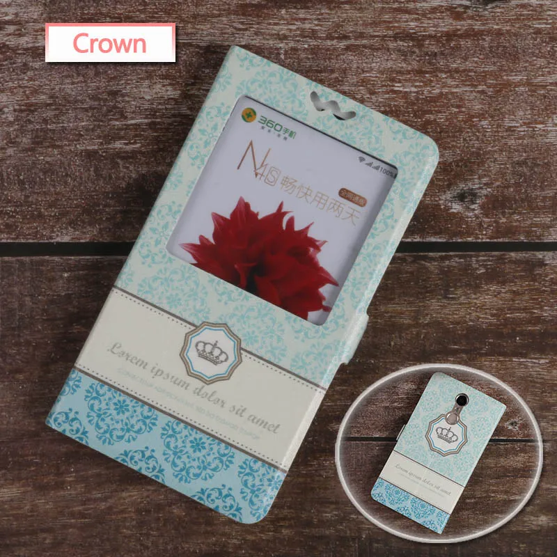 Crown Чехол для Nokia 1 2 2,1 3 3,1 плюс 5 5,1 6 6,1 7 Plus 7,1 8 9X6X7 окошком на лицевой панели защитная сумка Капа Печатный чехол Чехол-подставка - Цвет: Crown