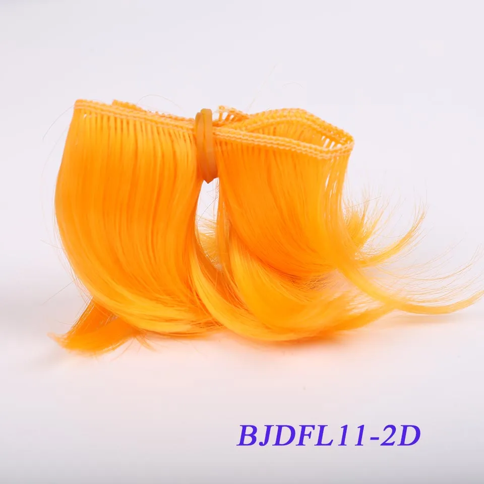 Bybrana 5 см* 100 см черный красный волосы парик BJD SD DIY парик для куклы