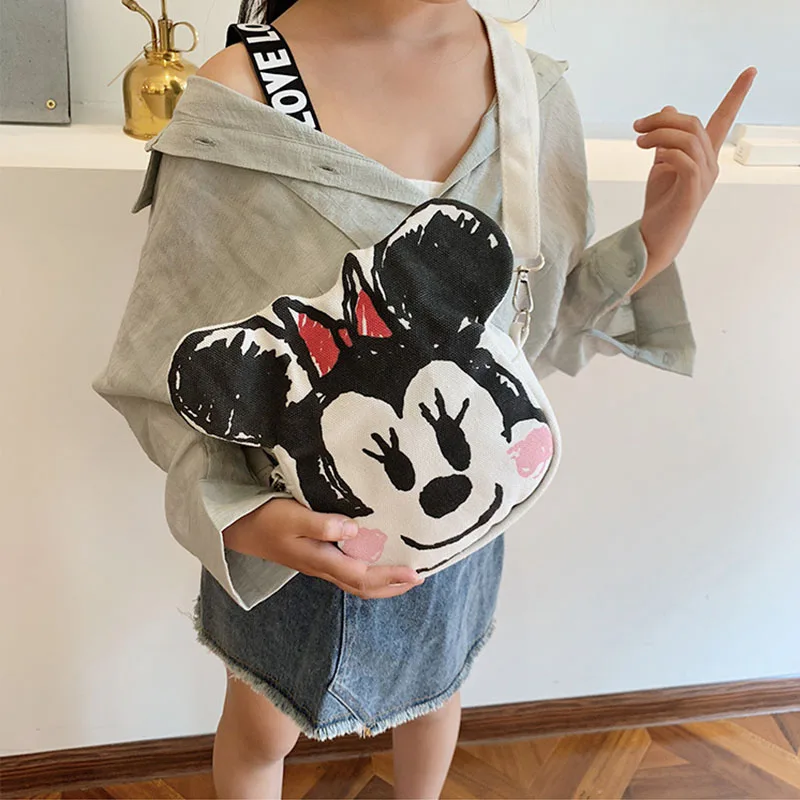 Детский рюкзак disney с героями мультфильмов Минни Дональд Дак детская милая сумка