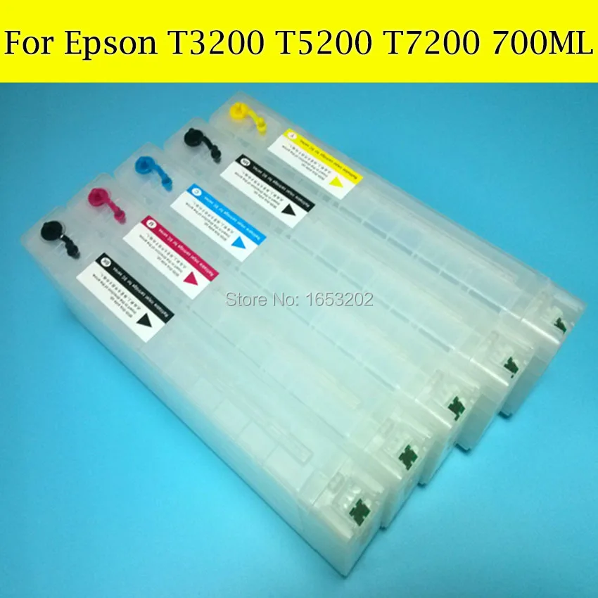 700 мл заправка чернильного картриджа для EPSON T6941 T6945 T694 694 принтера T3200 T7200 T5200|ink