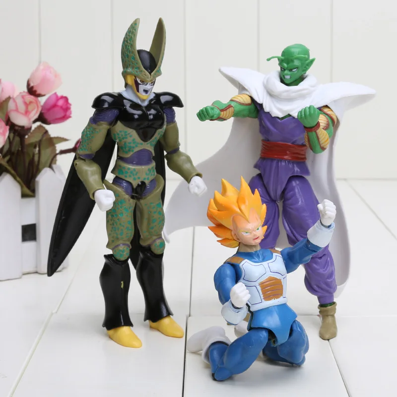 6 шт./компл. аниме Совместное подвижный сын пикколо Гохан Trunks Vegetto сотовый