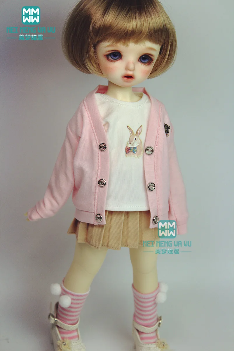 Кукольная одежда для 1/3 1/4 1/6 BJD DD SD10 модная футболка с принтом и несколькими
