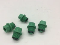 free shipping 10pcslot ppr pipe plugs 12 bsp male thread pipe fitting end cap plugprevent leakage