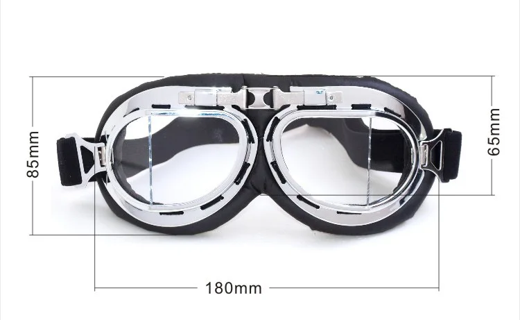 

Carting Motorcycle Glasses Scooter Goggles Pilot Ski Dirt Bike Cycling Lens Frame Goggles Motocross Glasses Sunglasses Off-Road
