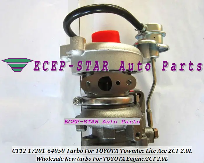 Турбокомпрессор CT12 17201-64050 17201 64050 для TOYOTA Lite Ace CR30 TownAce City турбокомпрессор с