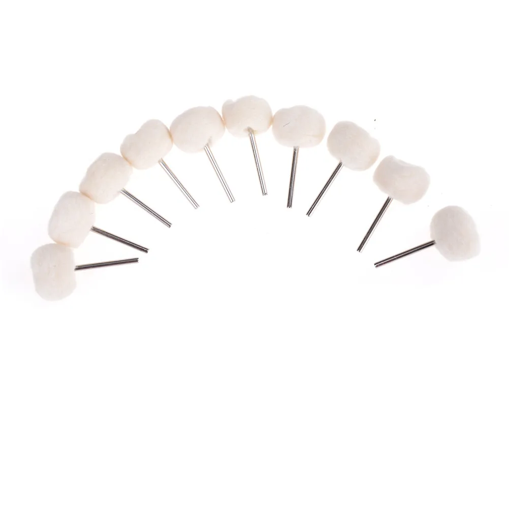 

JETTING 1PCS New Grinder Brushes for Drill Rotary Wool Polishing Brush Grinding Buffing Wheel