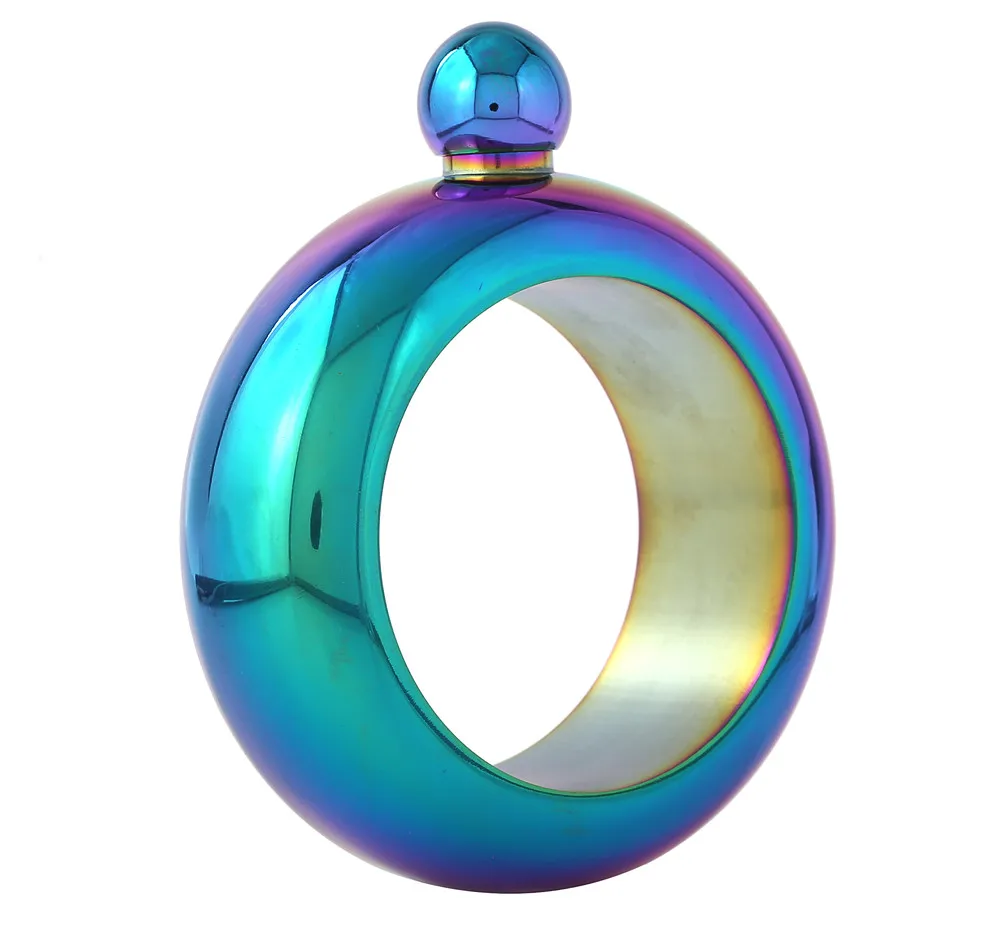 2019 браслет плоская фляжка серебристая нержавеющая сталь Высококачественная