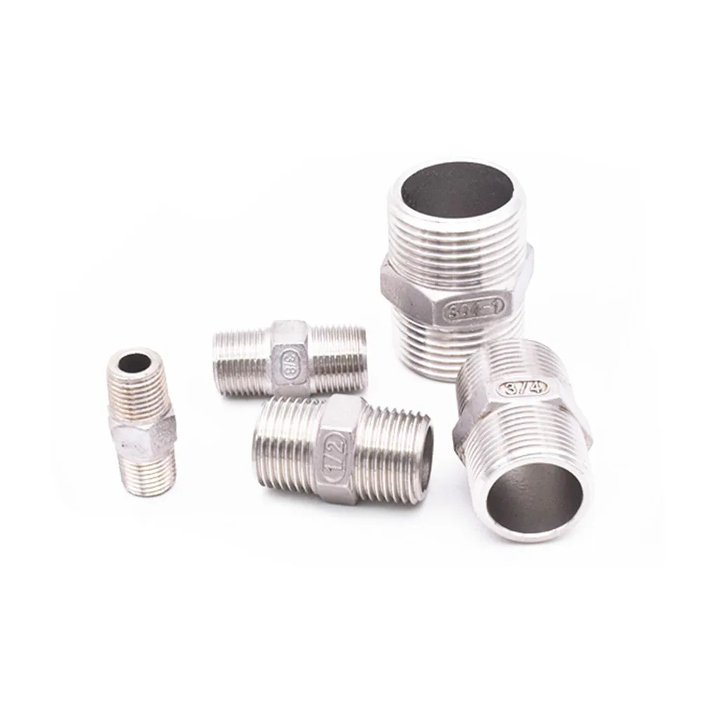 1/8 &quot1/4&quot 3/8 &quot1/2&quot 3/4 &quot1&quot 1 1/4 &quot1 1/2&quot BSP резьба с шестигранной резьбой ниппель