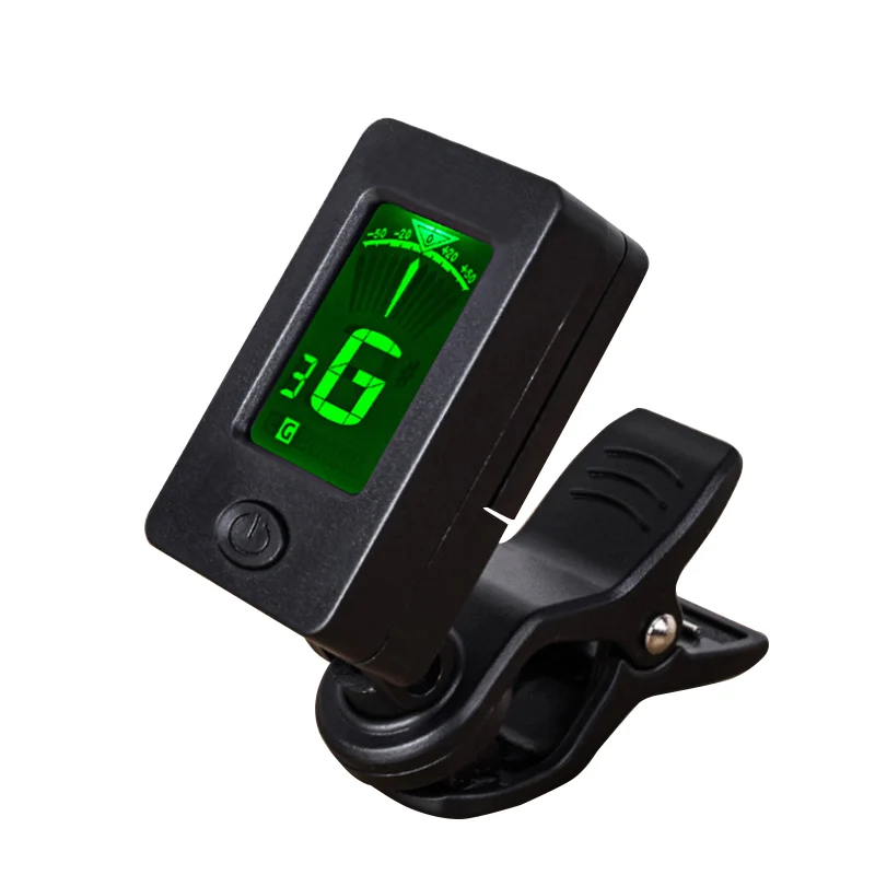 1 шт. мини тюнер для гитары с клипсой автоматический цифровой тональный