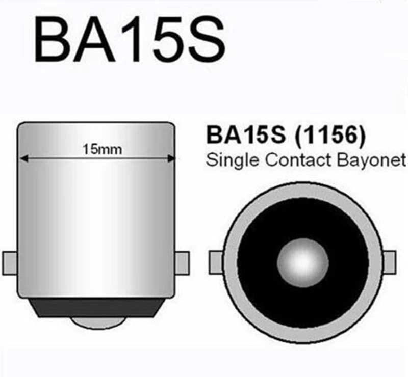 Eliteson 2 шт. BA15S 1156 13 SMD 5050 Автомобильные светодиодные сигнальные огни для