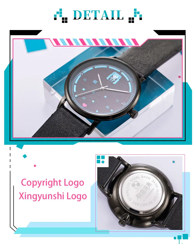 Anitoy аниме косплей Хацунэ Мику фигурка модель женские часы Коллекция игрушек роль кагамин Рин и лен Вокалоид