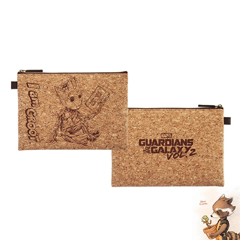 Новинка года. Многофункциональная Женская Сумочка disney Groot. Кошелек с рисунком дерева для мужчин и девочек. Косметичка с рисунком стражи Галактики