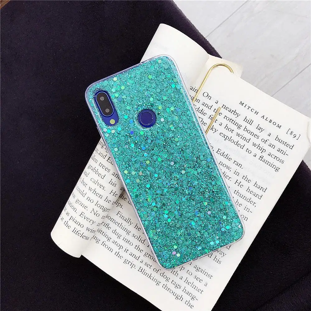 Чехол сверкающий с блестками для Xiaomi mi 9 8 mi 8 mi 9 SE A2 Lite 8SE Кристальные блестки силиконовый чехол красный mi 5 Plus Note 7 6 Pro Note7 Funda