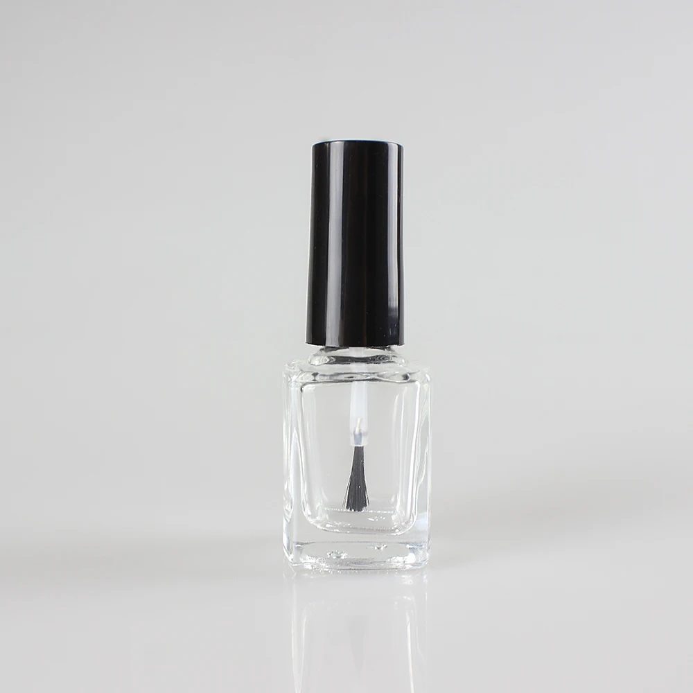 Empty Bottle Nail Polish 10ml, 100pcs/lot Clear Glass Container for Sale