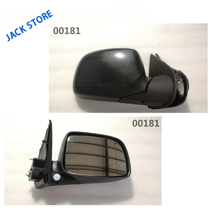 Левое/правое наружное заднего вида зеркало в сборе (Ручная Задняя черная лен) для
