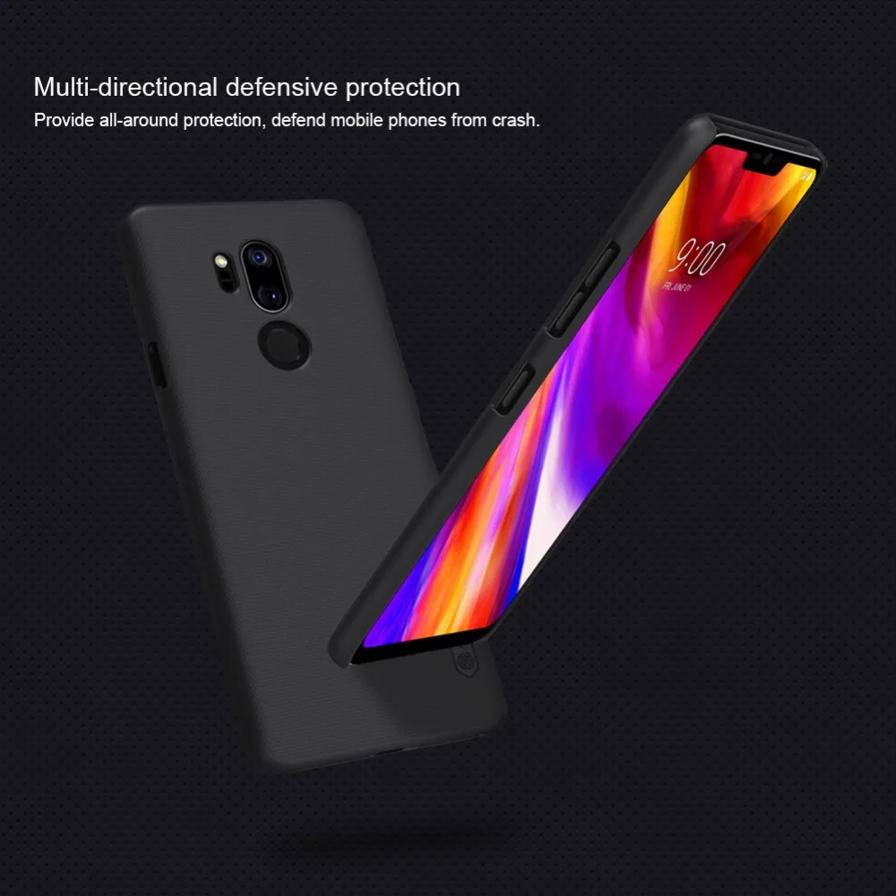 Для LG G7 чехол ThinQ оригинальный Nillkin жесткий PC матовый для телефона задняя крышка
