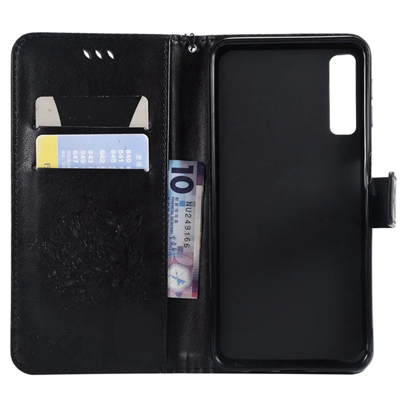 Flip Leather Case For Samsung Galaxy J2 pro J3 J4 J6 J7 2018 Relief Wallet Cover Stand Phone | Мобильные телефоны и