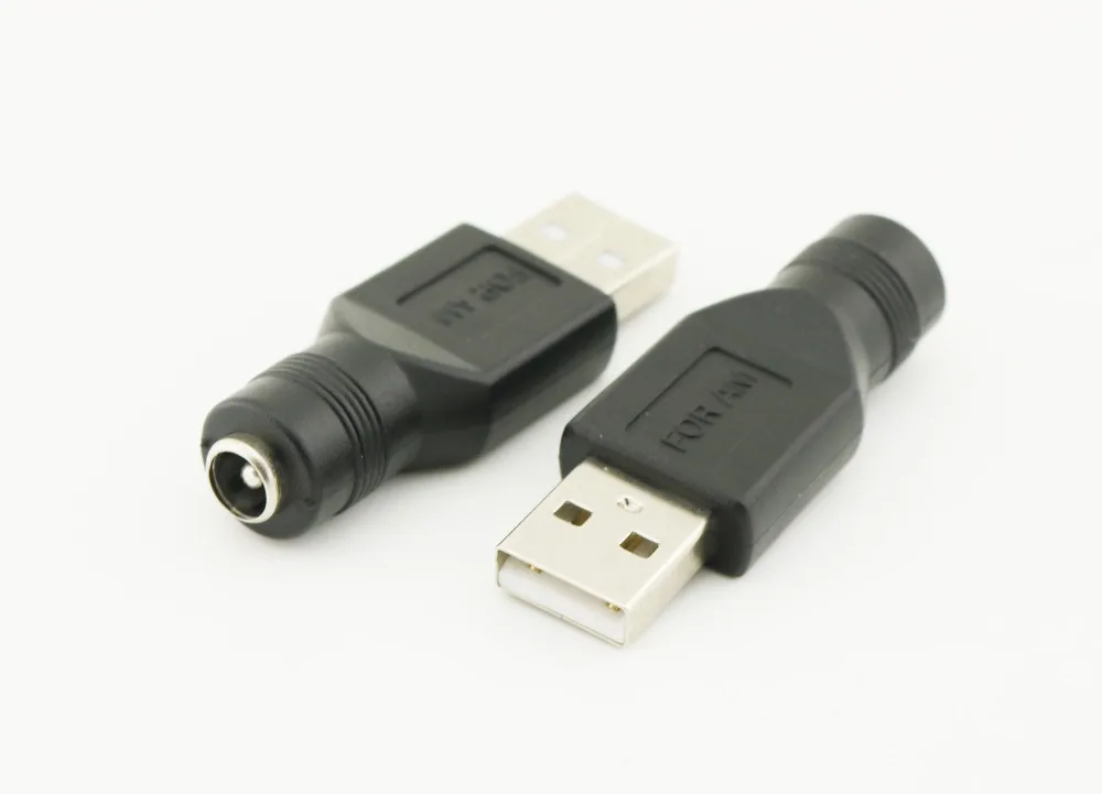 1 шт. USB 2 0 A папа к 5 мм x мама в постоянного тока адаптер соединитель|Компьютерные