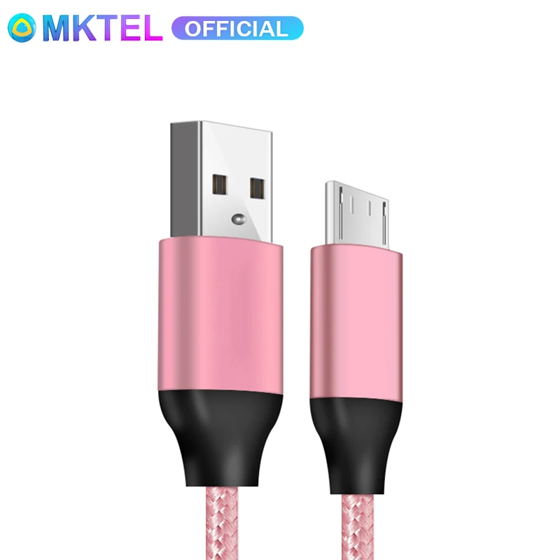 Micro USB кабель для Xiaomi Redmi samsung 2.4A Быстрая зарядка Microusb шнур зарядки и передачи