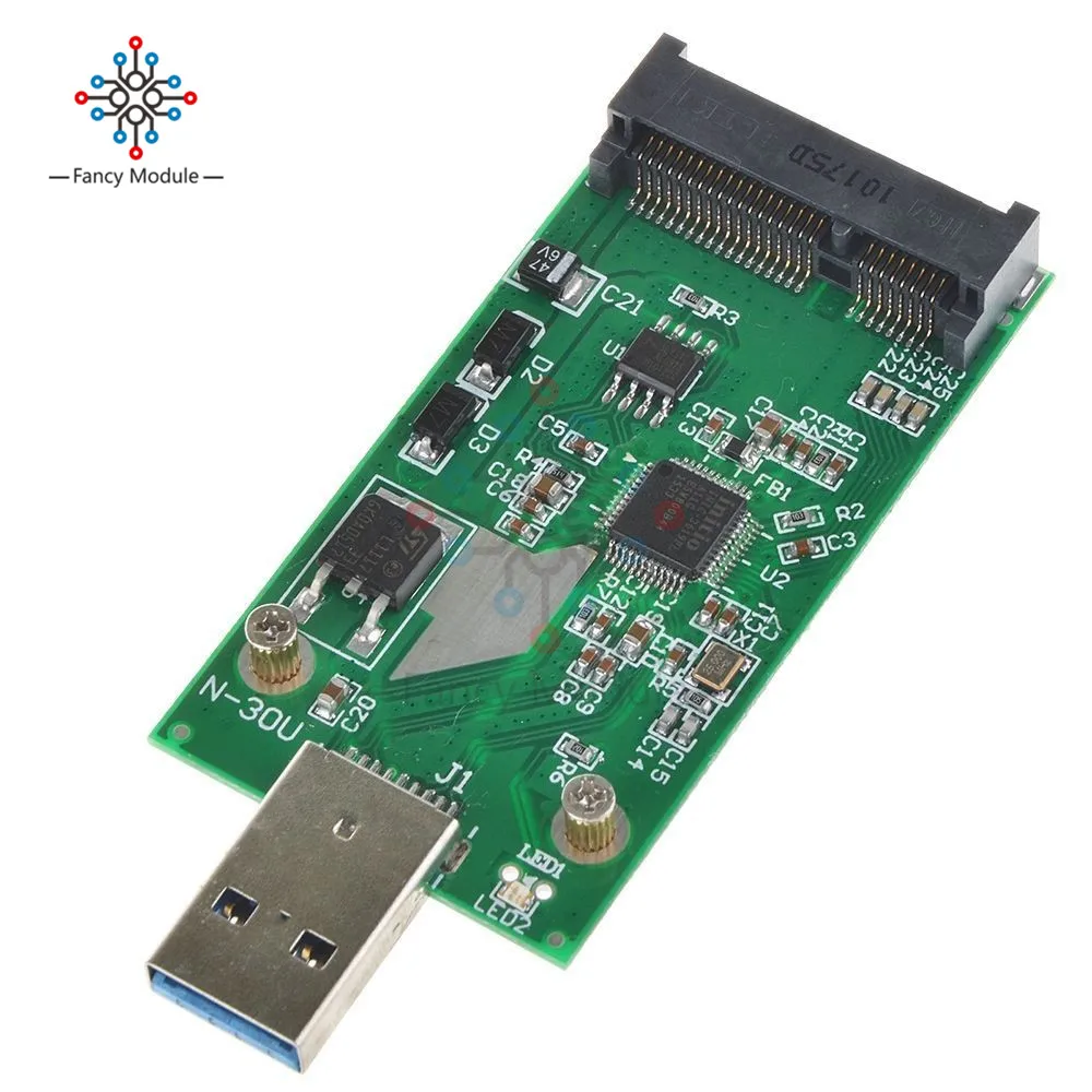 Переходник с USB 3 0 на Mini PCIE mSATA SSD Внешний SSD|usb 3.0|usb 3.0 ssdusb to |