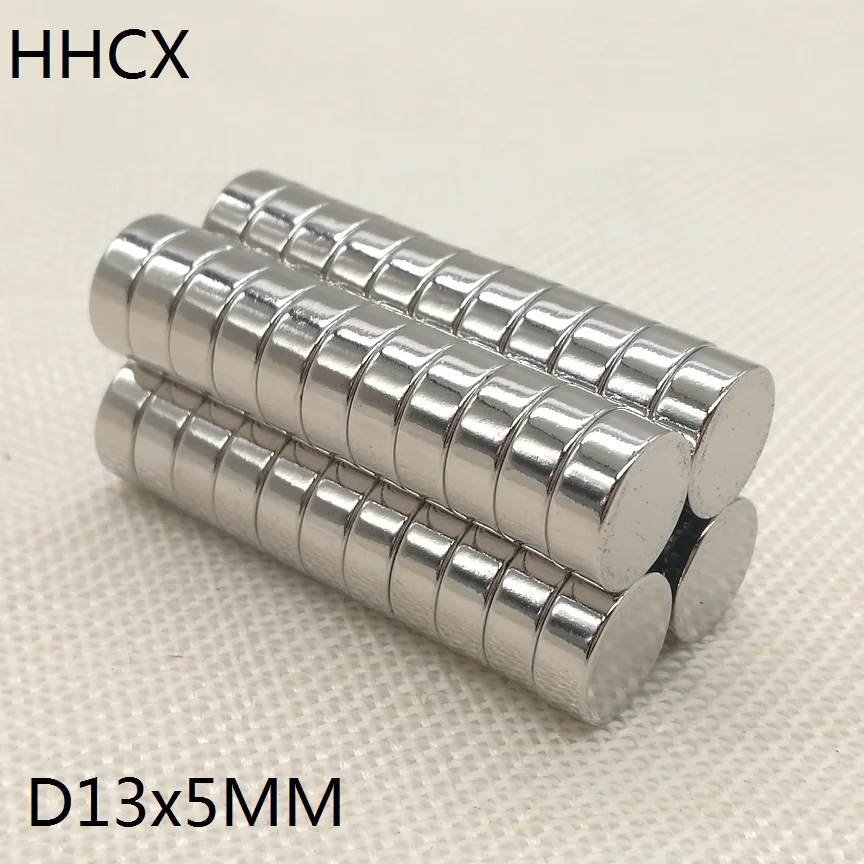 10 шт./лот дисковый магнит 13x5 мм N35 Сильный диск NdFeB магнит 13*5 мм постоянный Neogymium магнит 13 мм x 5 мм
