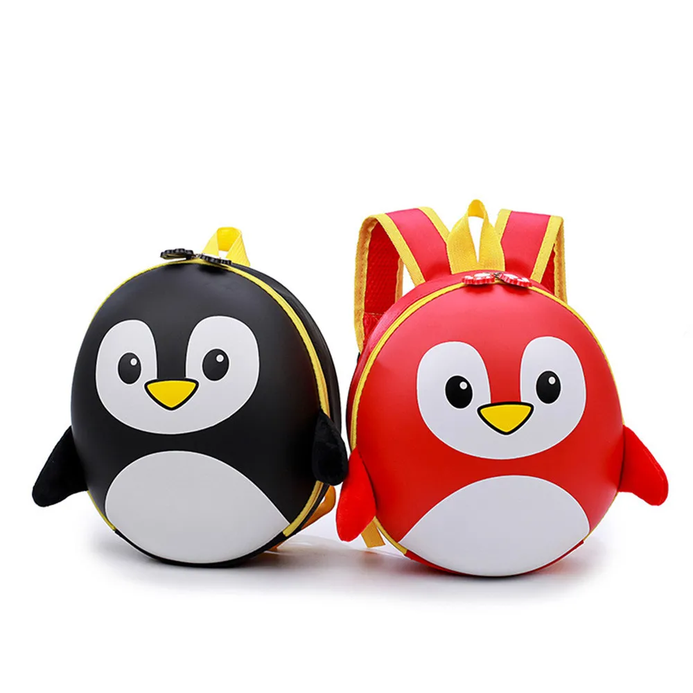 new Penguin Schoolbag Children Backpack Hard Shell Backpack Cartoon Lovely Mini Shoulder Bag Kids Cute boy girl bags