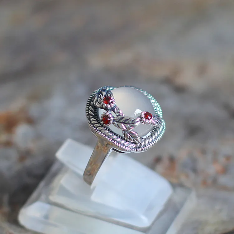 

The character of silver whole network selling low-priced sales ladies folk style ring