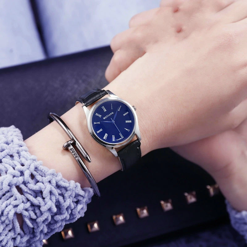 Men blue Новые модные парные часы для влюбленных, подарок для мужчин и женщин, спортивные водонепроницаемые женские и мужские кварцевые часы для пары, Relogio Feminino - Цвет: Men blue