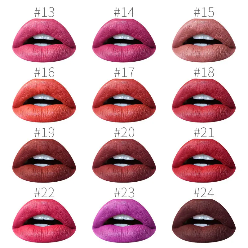 Поцелуй красоты матовый блеск для губ Макияж Долгое увлажняющий
