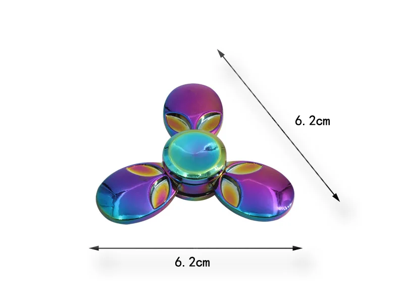 Спиннер-Спиннер для рук Санта-Клаус инопланетянин e.t. Finger Spinner Игрушка фокус три Спиннер для пальца, гироскоп уменьшить стресс подарки