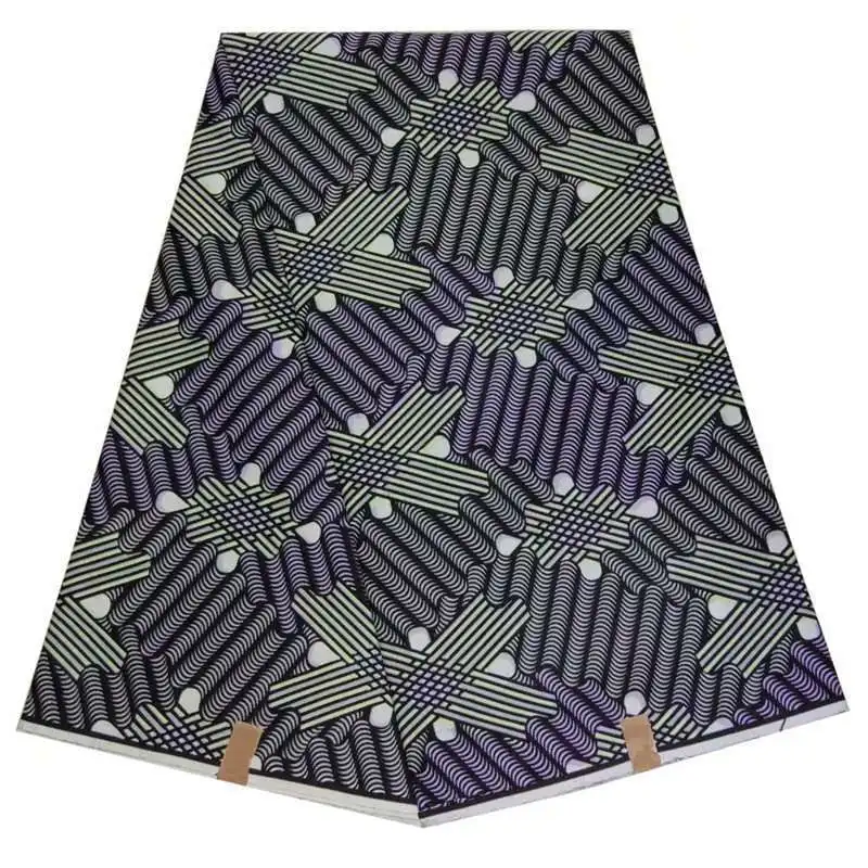 Африканская Вощеная набивная ткань новейший дизайн в Гане натуральная мягкая