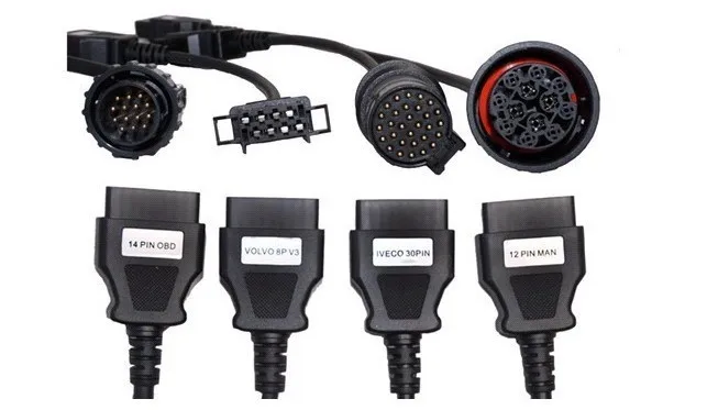 OBD адаптер OBDII OBD2 кабели для автомобилей/грузовиков Autoc0m C DP Delfi DS150 полный комплект