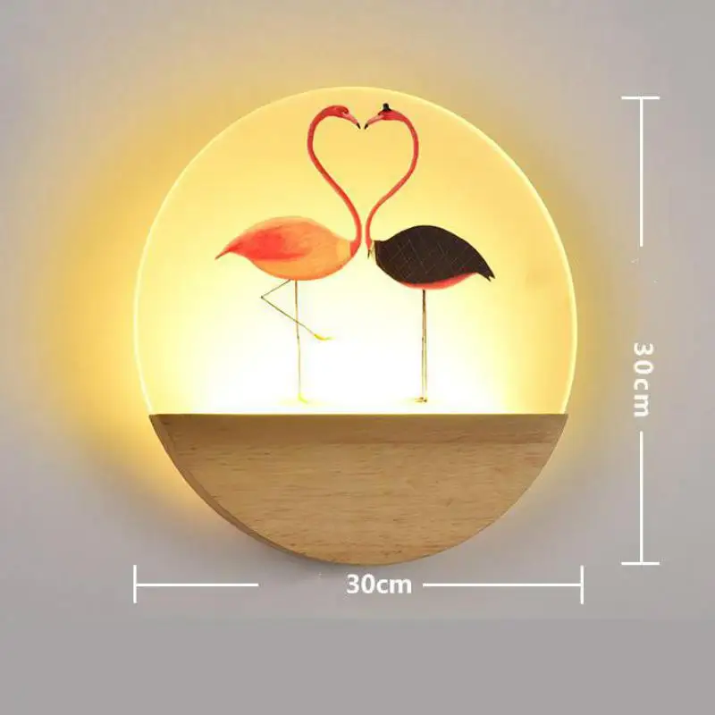 Прикроватная светодиодная настенная лампа для спальни креативное простое