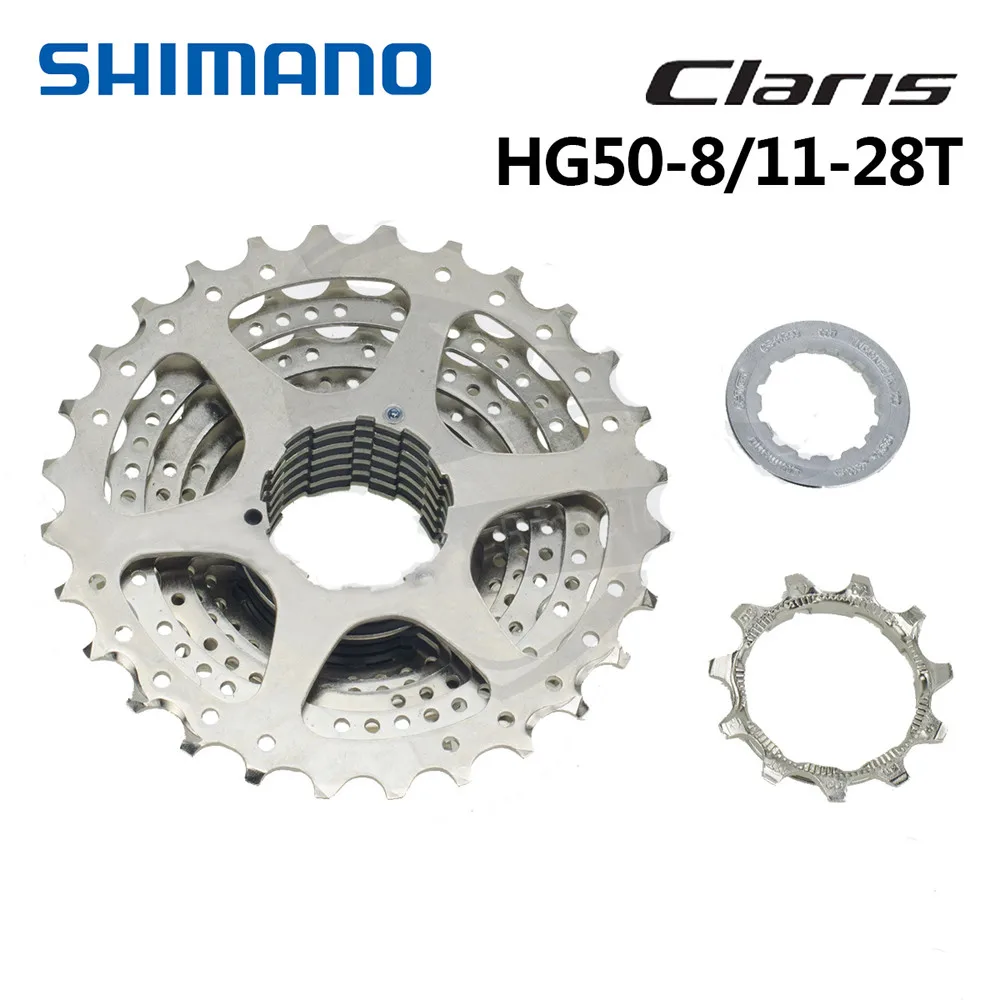 11-28T Shimano CS-HG50-8 дорожный/горный велосипед задняя передача звездочки/кассеты HG50 8 скорость 11-28 T/12-23 T/12-25 T/11-30 T/13-26 T/11- 32T - Цвет: 11-28T