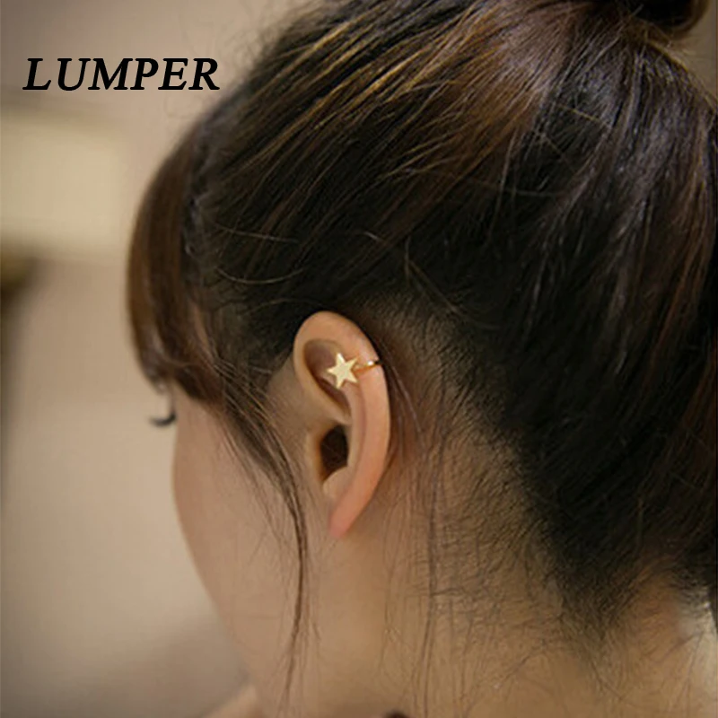 LUMPER 2018 Новое поступление Модные клипсы для ушей без пирсинга в форме сердца