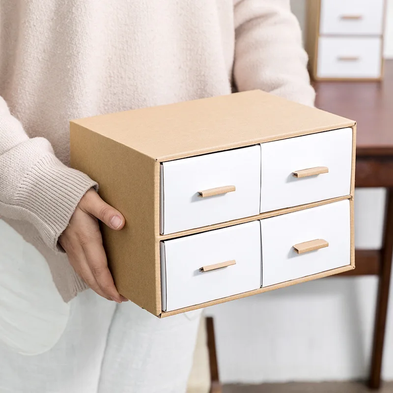 Настольный ящик для хранения DINIWELL милый органайзер мелочей с дистанционным