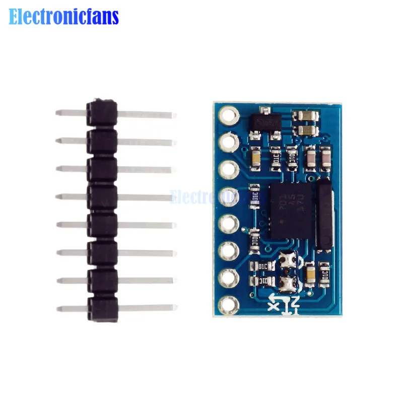 Φ 9DOF 9 axis BNO055 плата абсолютной ориентации датчик угла наклона IIC серийный