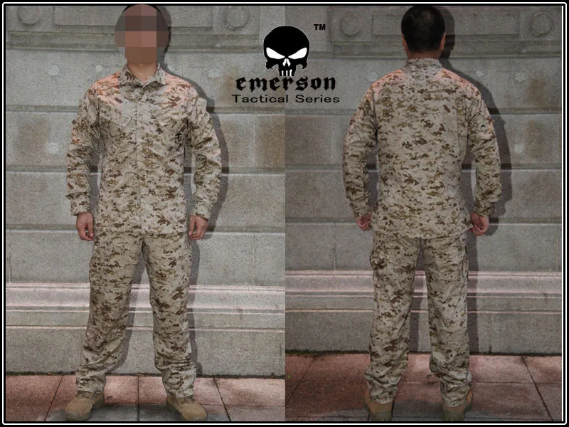 EMERSON MCCUU боевая униформа дикая уличная пустыня цифровые костюмы EM6877 Бесплатная