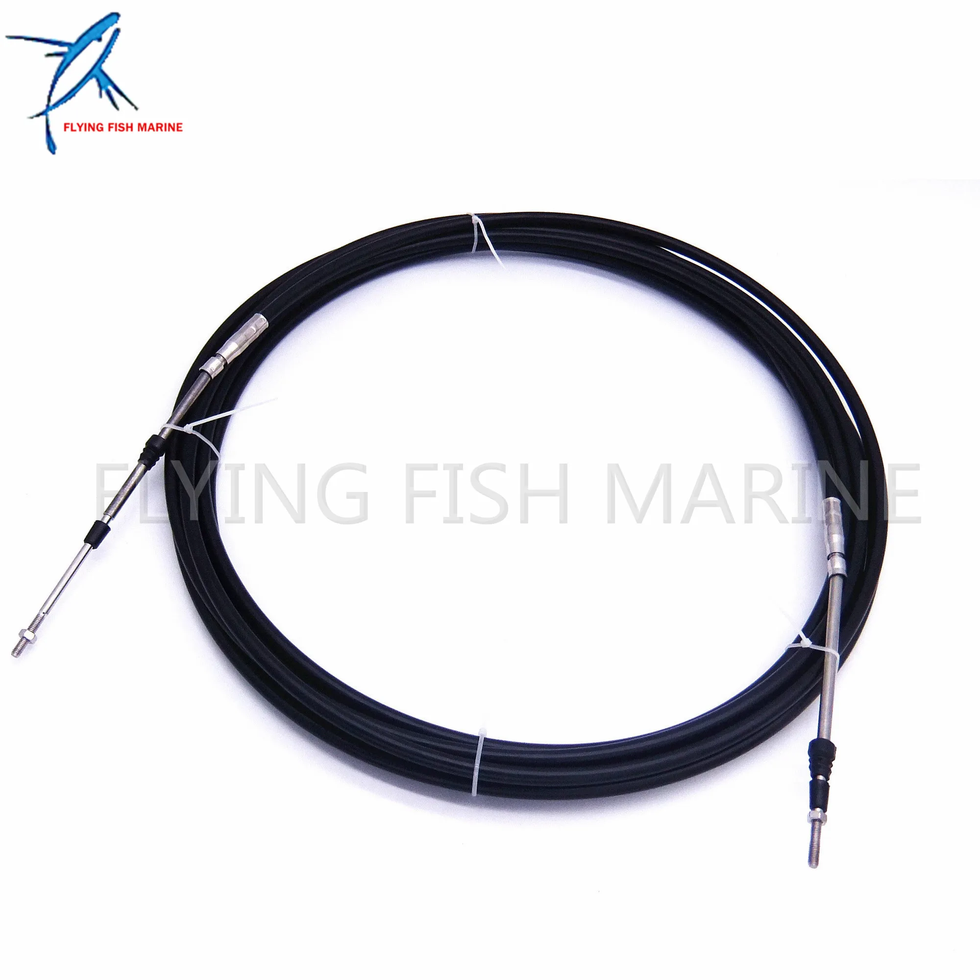Подвесной двигателя пульт Управление ABA CABLE 24 GY трос переключения 24FT для Yamaha