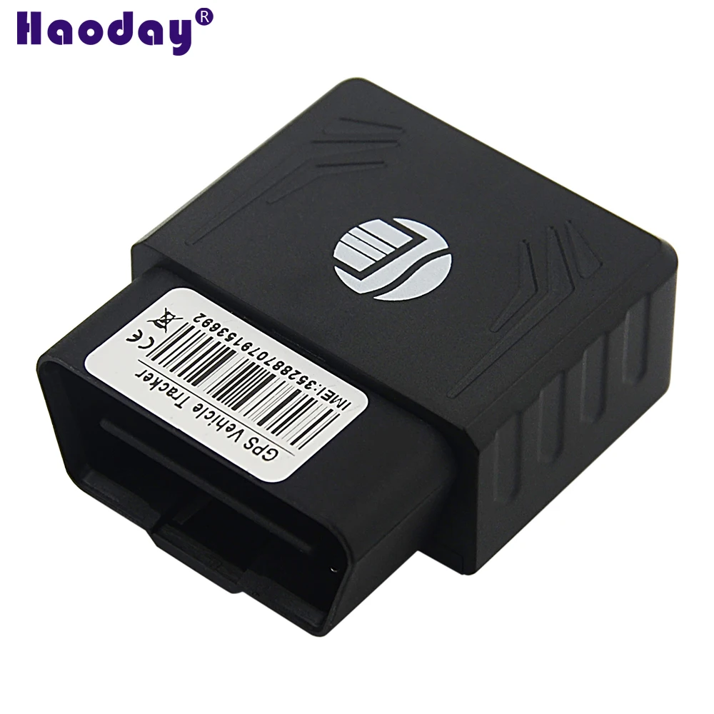 Автомобильный GPS трекер Mini OBD TK306 с 16 контактным интерфейсом отслеживание в режиме
